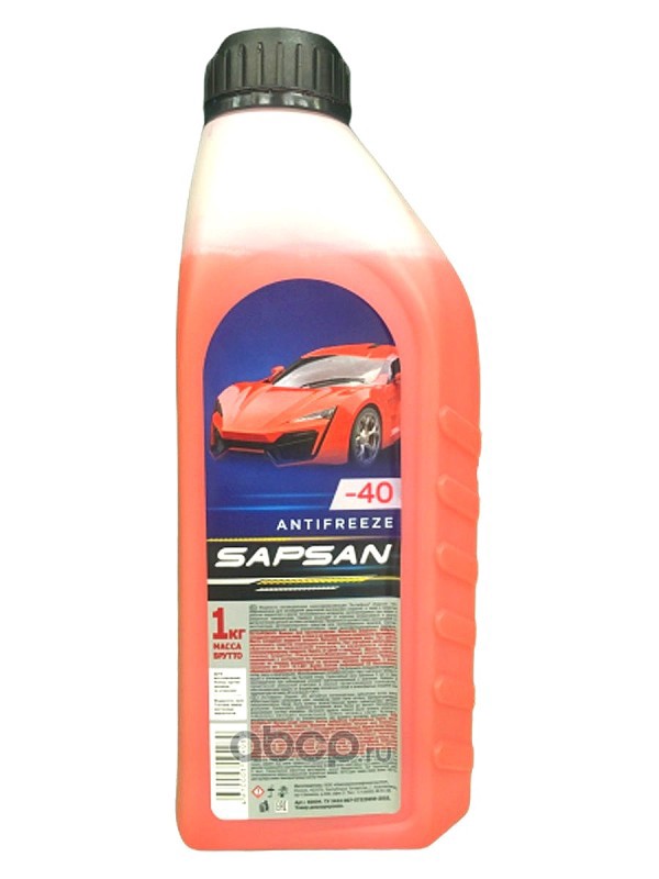 Антифриз Sapsan Red   (Юг) 1л